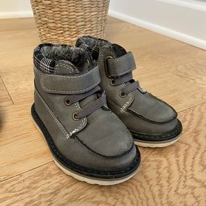 EUC Grey Hightop Boots
